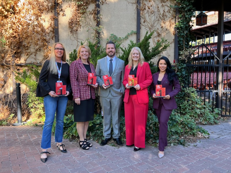 Megen with fellow Iron County leaders